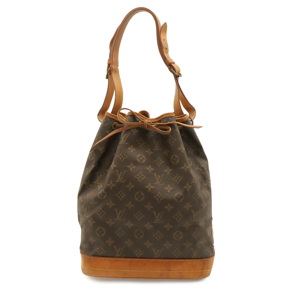 Louis Vuitton Monogram Noe Shoulder Bag Semi Drawstring