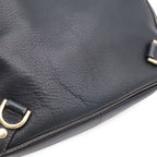 Gucci GG Canvas Abbey Line Tote Leather Navy Gold — view 8