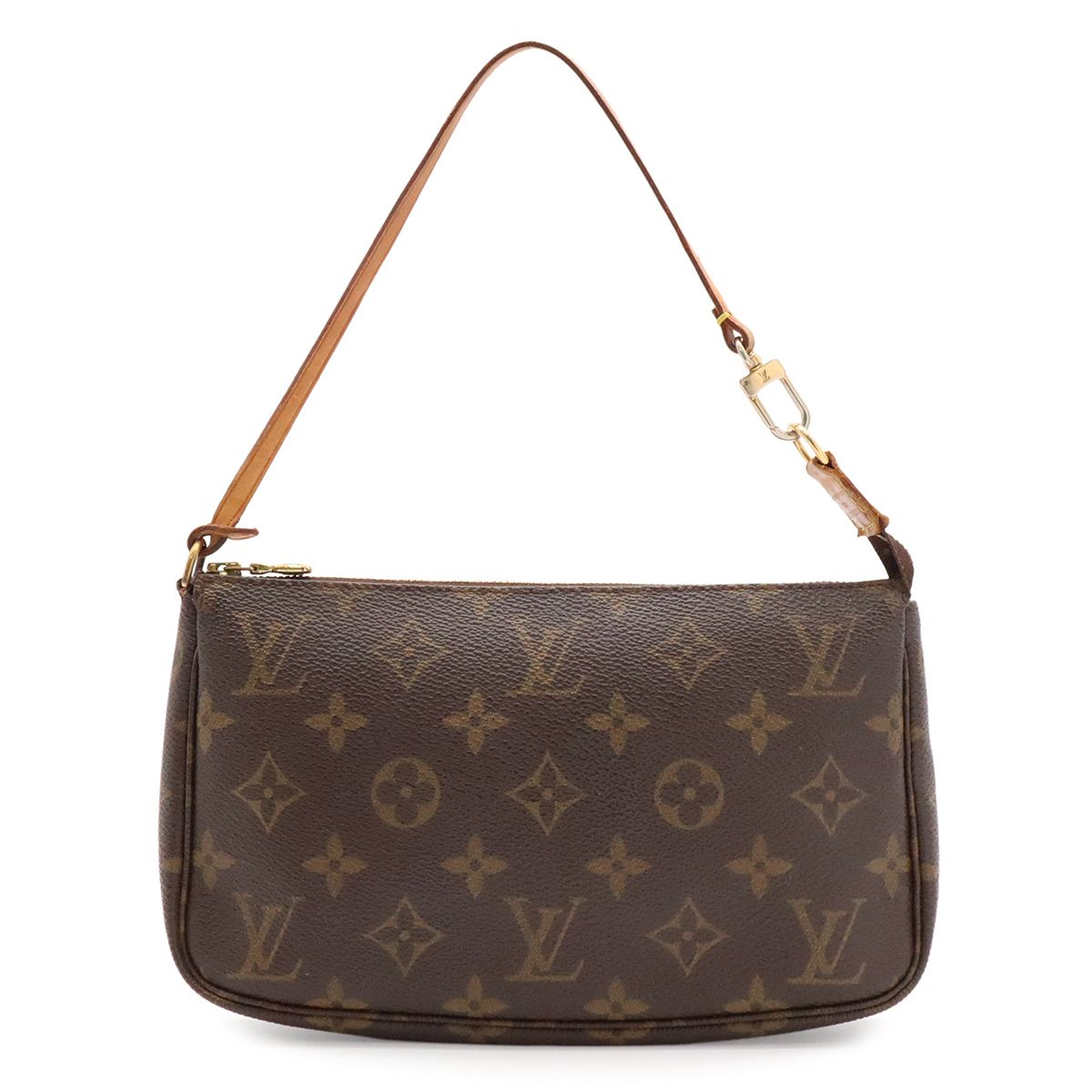 Louis Vuitton Monogram Pochette Soir Pouch Handbag Party