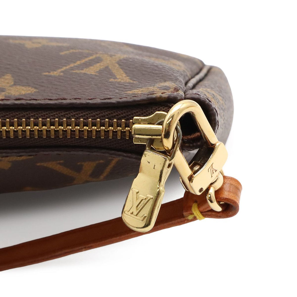 Louis Vuitton Monogram Pochette Soir Pouch Shoulder Bag Crossbody 2-Way Clutch — view 5