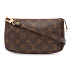 Louis Vuitton Monogram Pochette Soir Pouch Shoulder Bag Crossbody 2-Way Clutch — view 8