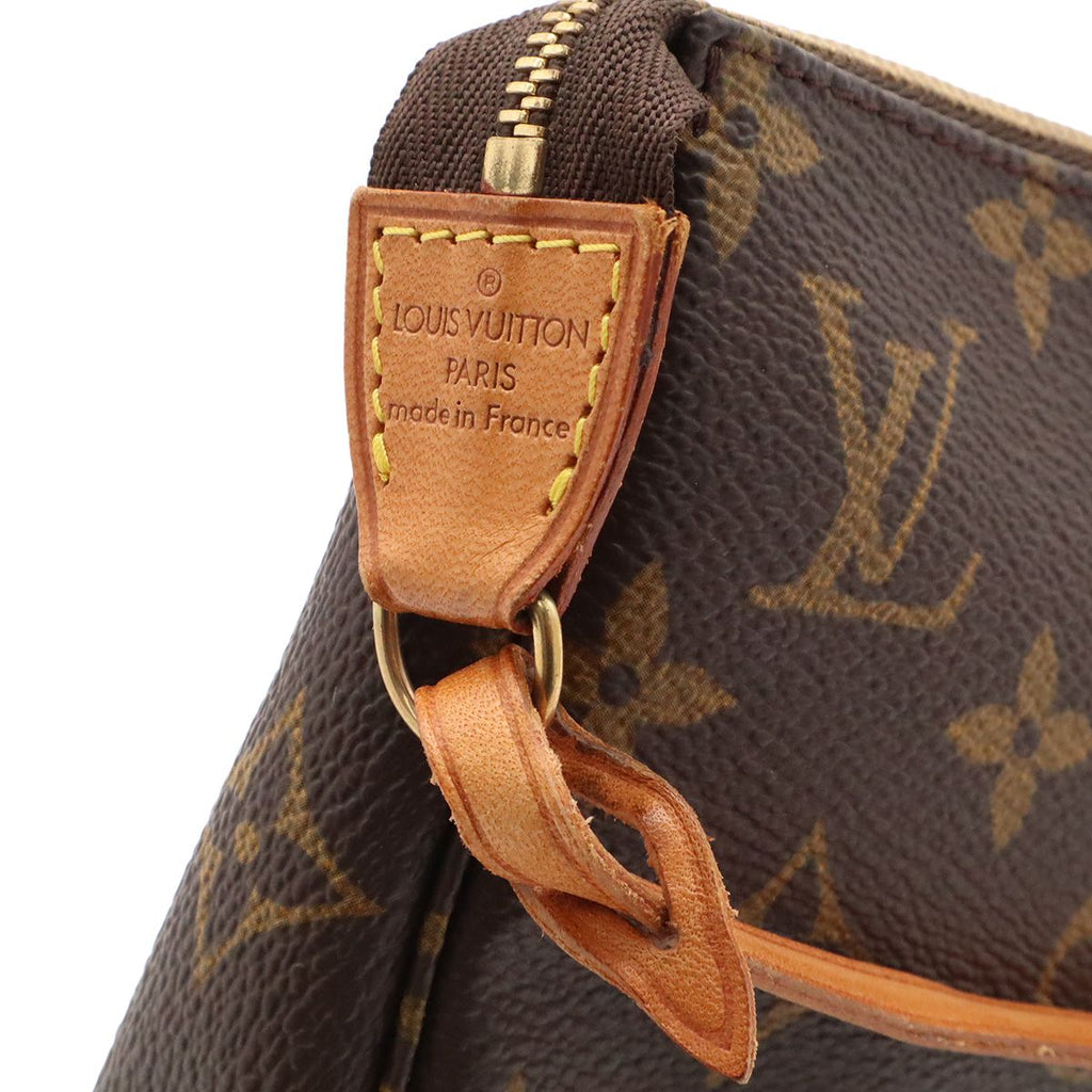 Louis Vuitton Monogram Pochette Soir Pouch Shoulder Bag Crossbody 2-Way Clutch — view 6