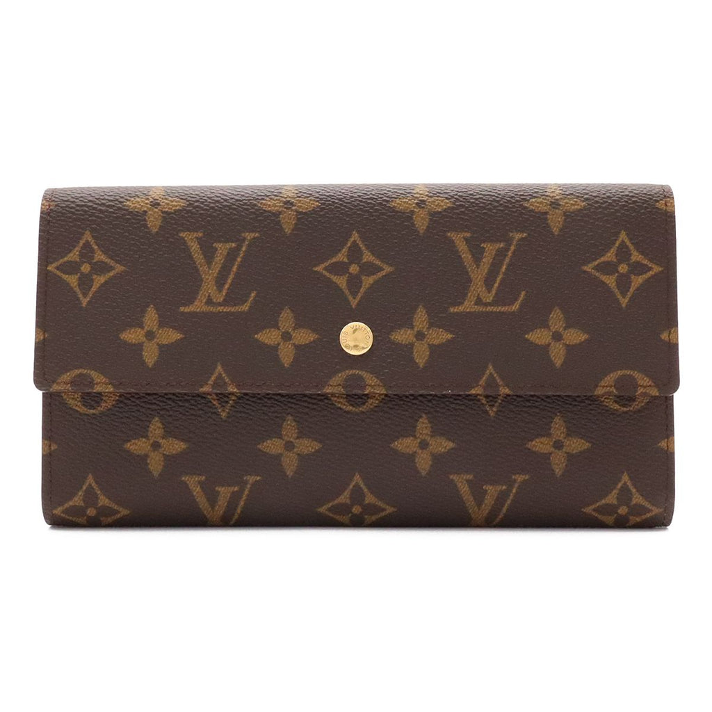 Louis Vuitton Monogram Porto Tresor International Wallet fold