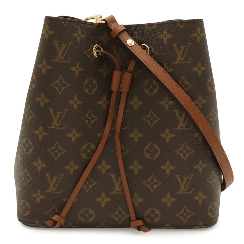 Louis Vuitton Monogram Neo Noe Shoulder Bag Semi Drawstring Brown