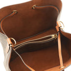 Louis Vuitton Monogram Neo Noe Shoulder Bag Semi Drawstring Brown — view 5