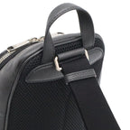 Gucci Jumbo GG Cross Belt Bag Crossbody Leather Black Silver — view 4