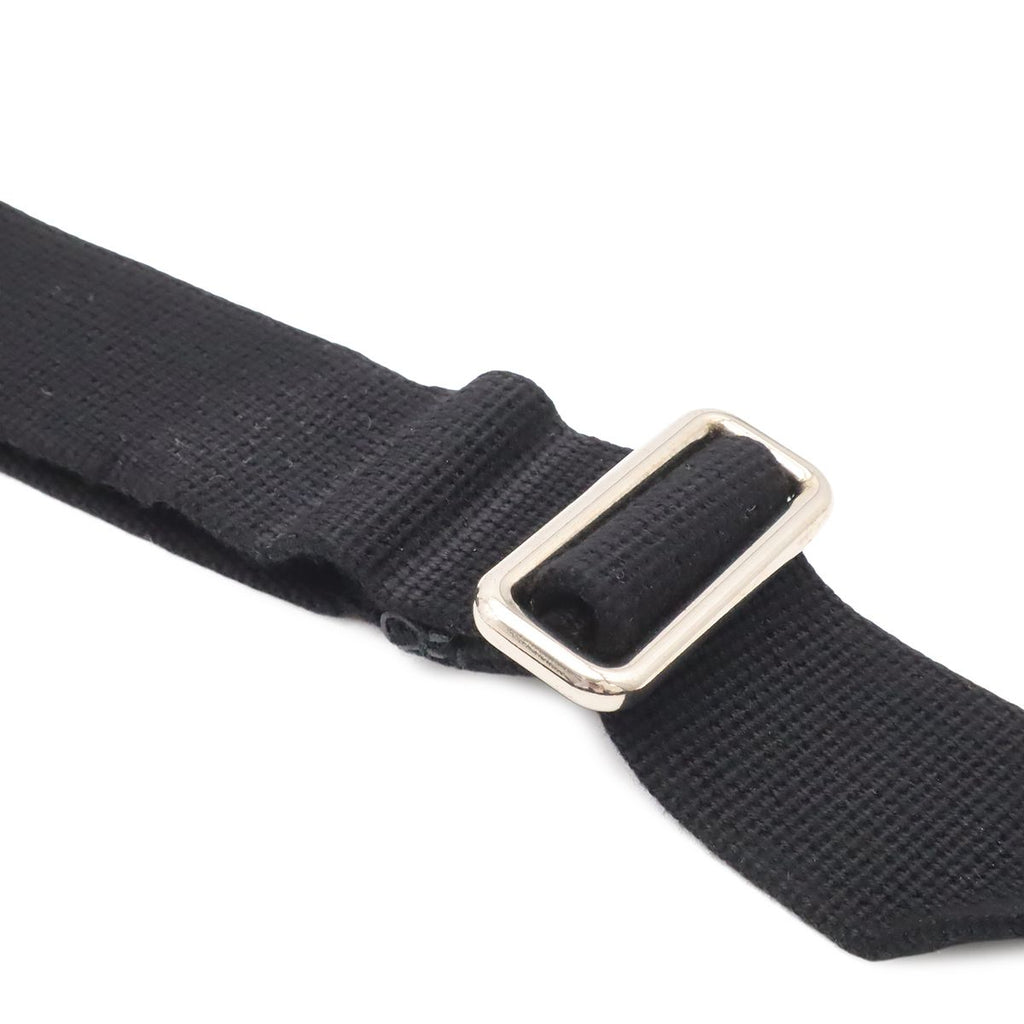 Gucci Jumbo GG Cross Belt Bag Crossbody Leather Black Silver — view 5