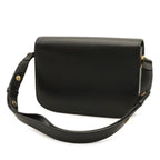 Gucci Horsebit Shoulder Bag Pochette Crossbody Leather Black Gold — view 2