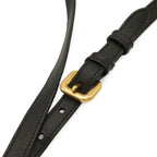 Prada Shoulder Bag Pochette 2-Way Clutch Nylon Leather Nero Black Gold — view 4