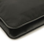 Prada Shoulder Bag Pochette 2-Way Clutch Nylon Leather Nero Black Gold — view 3