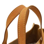 Louis Vuitton Monogram Vernis Reed PM Tote Mini Enamel Noisette Beige — view 4