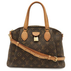 Louis Vuitton Monogram Rivoli PM Tote 2-Way Shoulder Bag Crossbody Key Missing