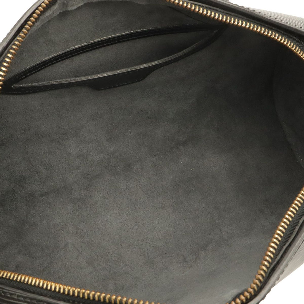 Louis Vuitton Epi Shoulder Bag Leather Noir Black — view 6