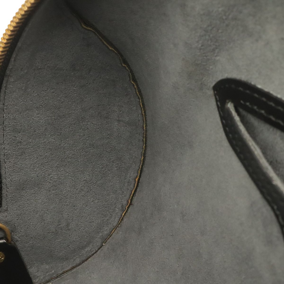 Louis Vuitton Epi Shoulder Bag Leather Noir Black — view 7