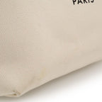 Celine Horizontal Cabas Print Tote Canvas Leather Natural — view 9