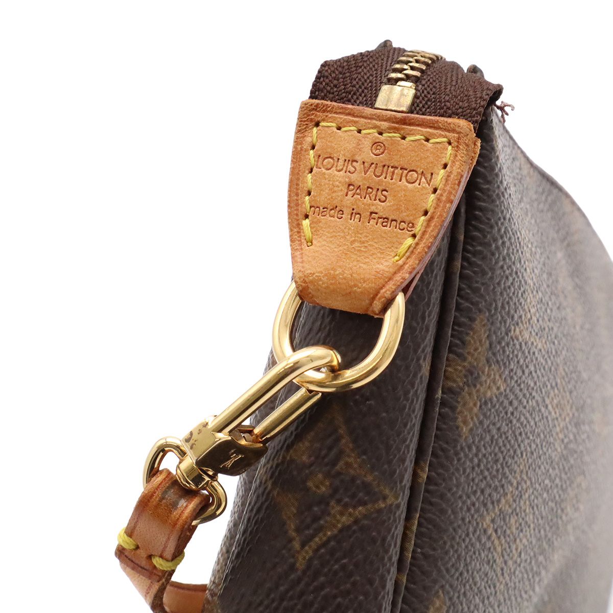 Louis Vuitton Monogram Pochette Soir Pouch Handbag Party — view 6