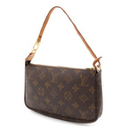 Louis Vuitton Monogram Pochette Soir Pouch Handbag Party — view 2