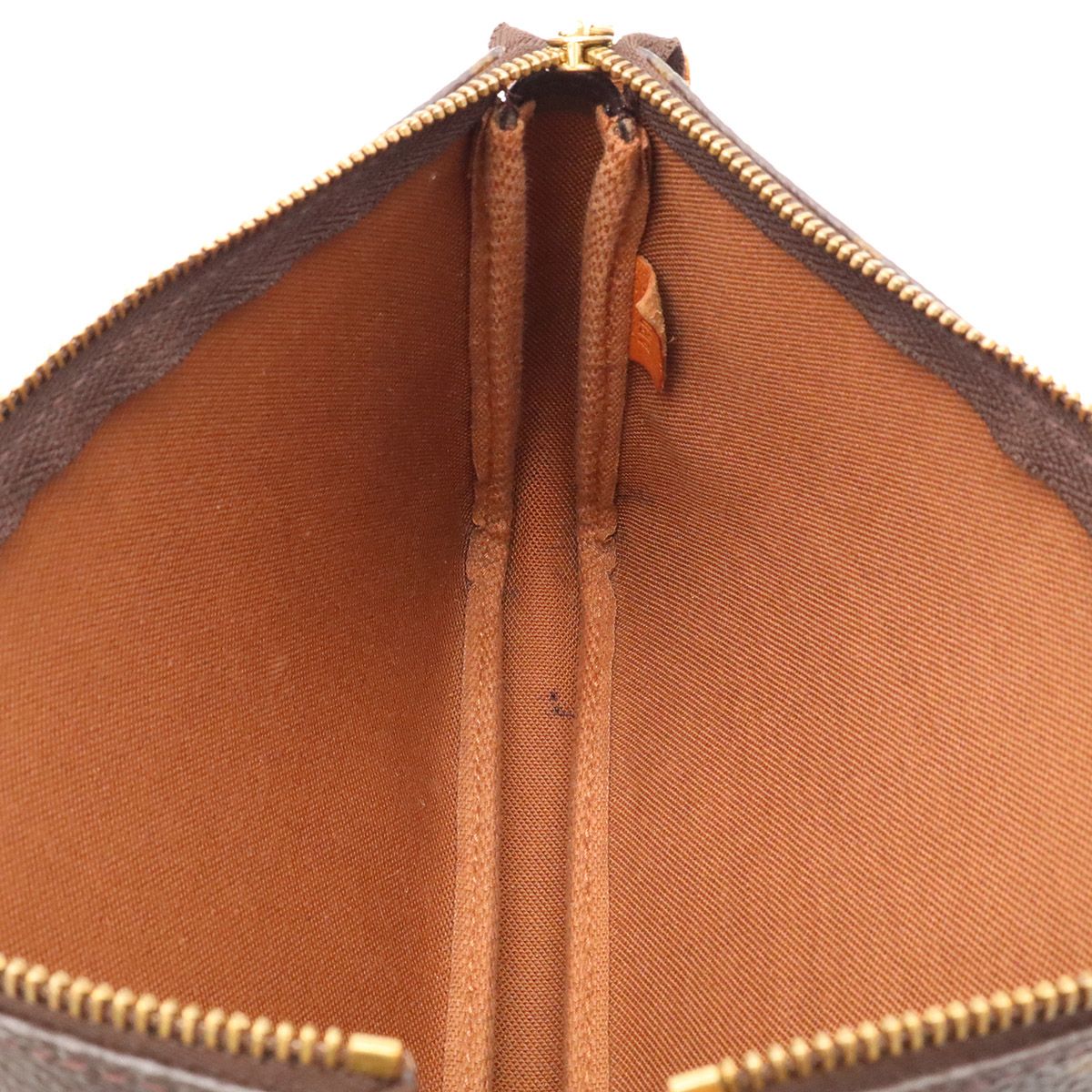 Louis Vuitton Monogram Pochette Soir Pouch Handbag Party — view 8