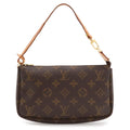 Louis Vuitton Monogram Pochette Soir Pouch Handbag Party