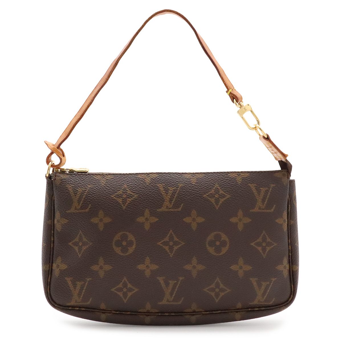 Louis Vuitton Monogram Pochette Soir Pouch Handbag Party