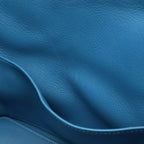Hermes Toolbox 20 Tote Veau Swift Blue Silver — view 8