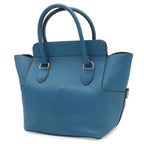 Hermes Toolbox 20 Tote Veau Swift Blue Silver — view 2