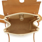 Hermes Herbag TPM Shoulder Bag Pochette Toile GM Officier Natural Light Brown — view 6