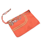 Hermes Silky City PM Bride de Gala Shoulder Bag Silk Terracotta Brown Pouch — view 9