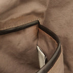 Bottega Veneta Spinnaker Shoulder Bag Nylon Black Dark Brown — view 7