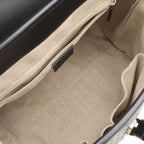 Gucci Micro Guccissima Backpack Leather Black Gold — view 8