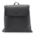 Gucci Micro Guccissima Backpack Leather Black Gold