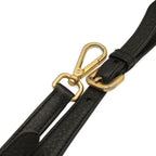 Prada Tote Shoulder Bag 2-Way Vitello Daino Soft Leather Nero Black Gold — view 5