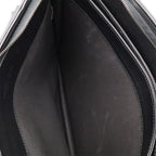 Bottega Veneta Intrecciato Business Briefcase Documents Purse Leather Black — view 8