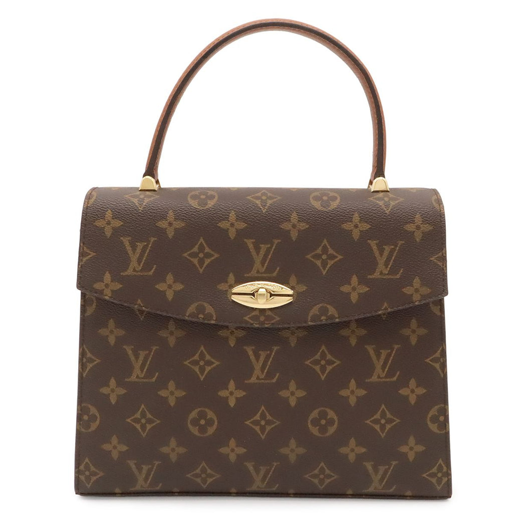 Louis Vuitton Monogram Malesherbes Handbag One Handle Flap