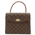 Louis Vuitton Monogram Malesherbes Handbag One Handle Flap