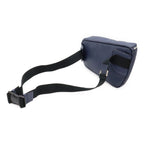 Loewe Puzzle Anagram Sling Bag Crossbody Leather Navy Silver — view 2