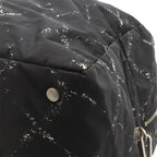 Chanel Vintage Travel Line Boston Bag Purse 2-Way Nylon Black — view 3