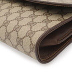 Gucci Vintage GG Plus Shoulder Bag Pochette Leather Beige Brown Gold 904.02.050 — view 3
