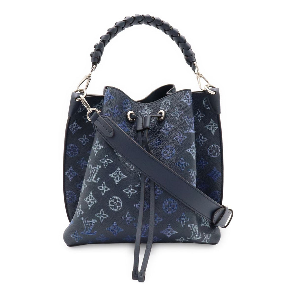 Louis Vuitton Monogram Mahina Mulia Flight Mode Tote 2-Way Shoulder Bag Leather