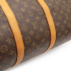Louis Vuitton Monogram Keepall 55 Boston Bag Purse — view 8