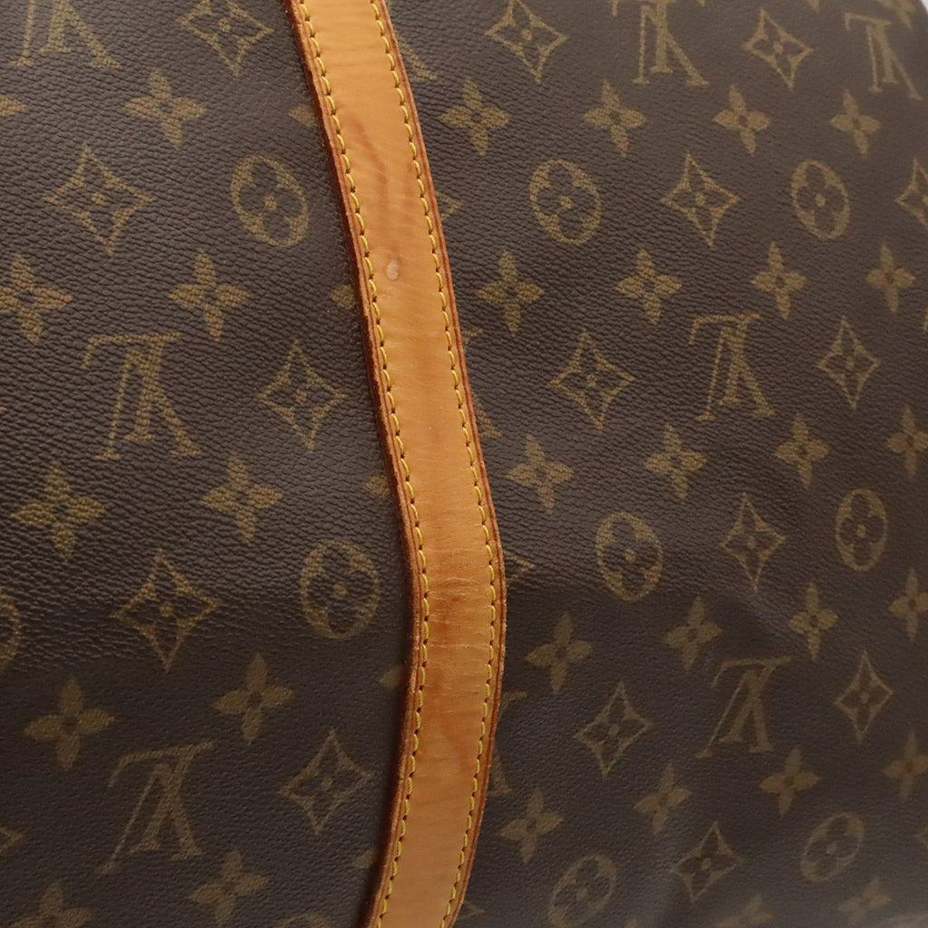 Louis Vuitton Monogram Keepall 55 Boston Bag Purse — view 9