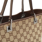 Gucci GG Canvas Tote Shoulder Bucket — view 7