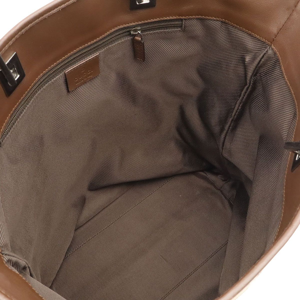 Gucci GG Canvas Tote Shoulder Bucket — view 5