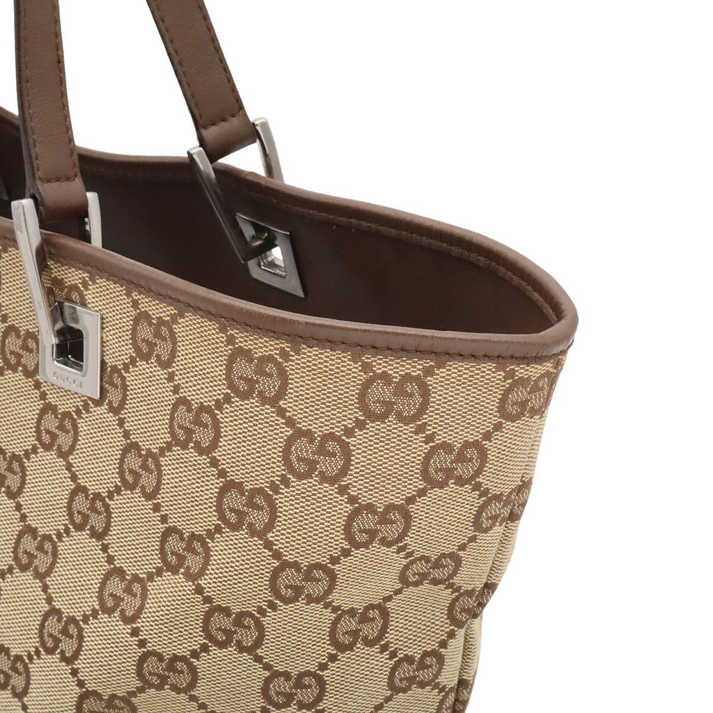 Gucci GG Canvas Tote Shoulder Bucket — view 6