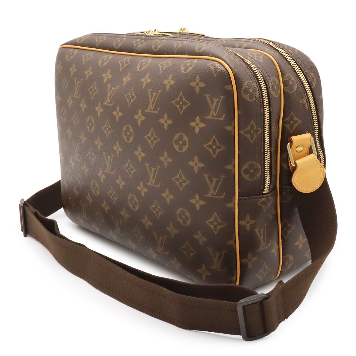 Louis Vuitton Monogram Reporter GM 37 Shoulder — view 2