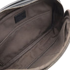 Louis Vuitton Damier Infini Ambler Belt Bag 2-Way Leather Onyx Black — view 8