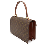 Louis Vuitton Monogram Concorde Handbag One Handle Flap Bag Key Missing — view 2
