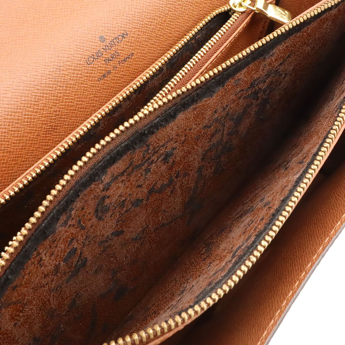 Louis Vuitton Monogram Concorde Handbag One Handle Flap Bag Key Missing — view 8