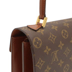 Louis Vuitton Monogram Concorde Handbag One Handle Flap Bag Key Missing — view 5