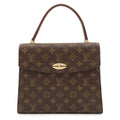 Louis Vuitton Monogram Malesherbes Handbag One Handle Flap